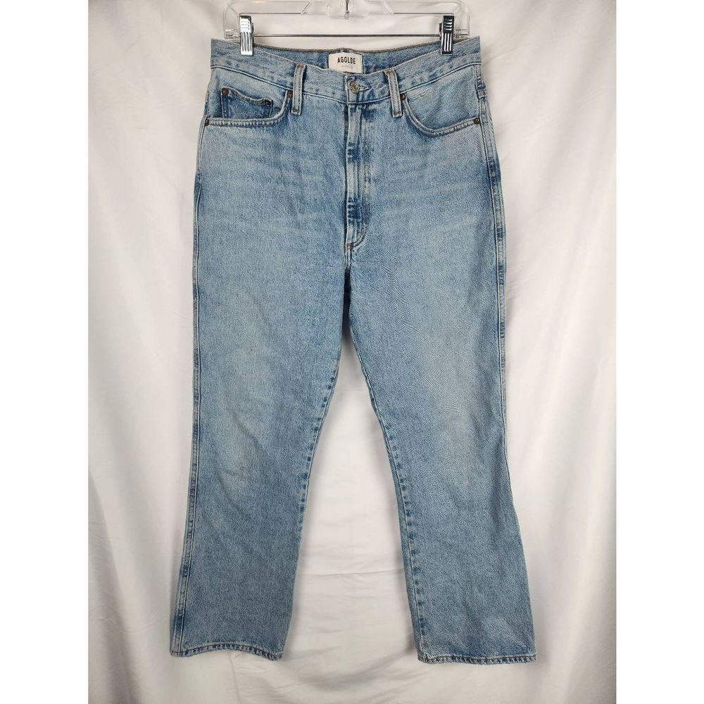 Agolde Women's Straight Leg Jeans - Light Blue